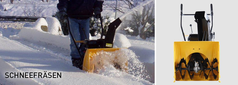 Schneefräsen
